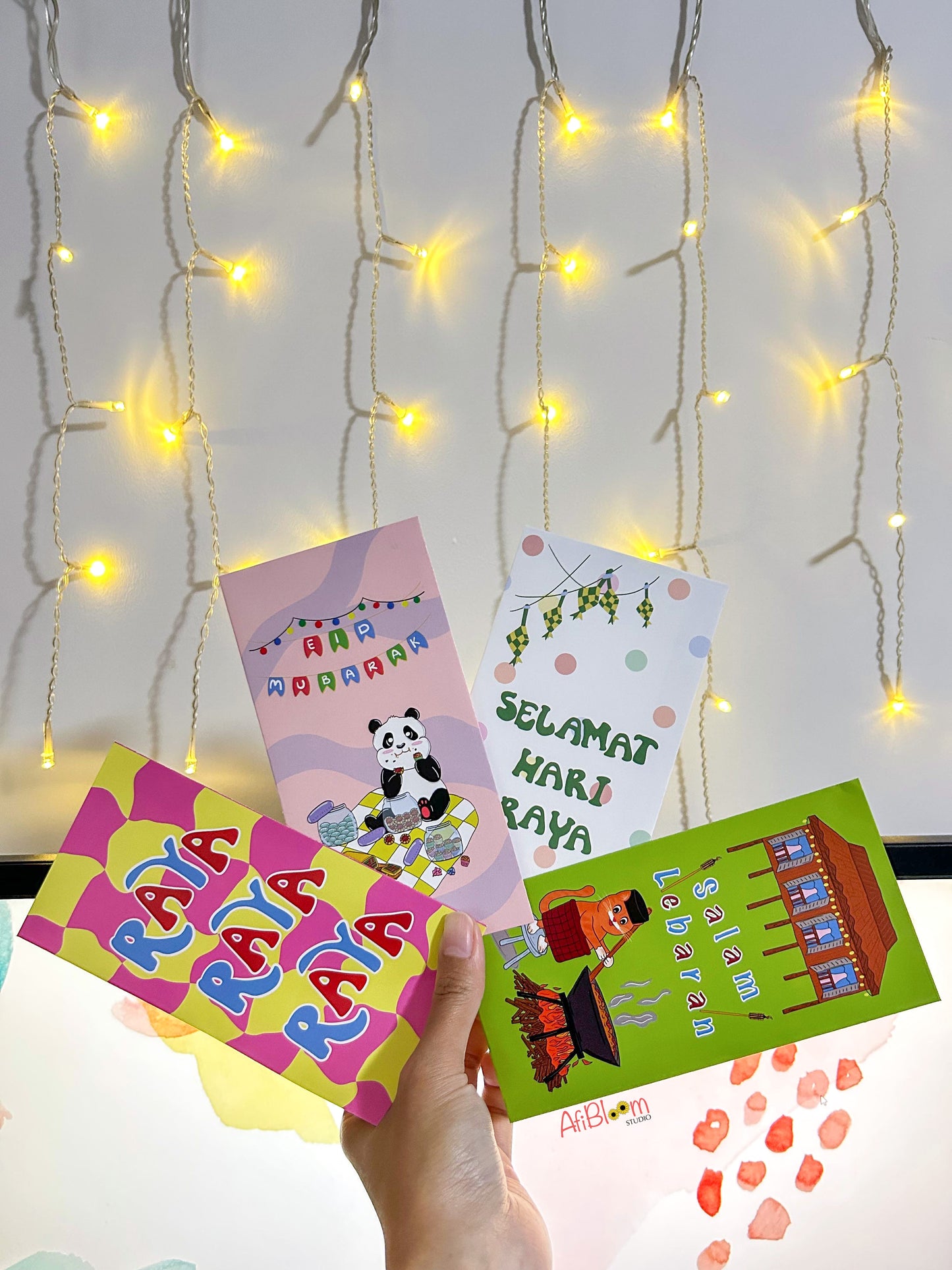 Eid Money Envelope (Polka Dots) | Giggle Grove