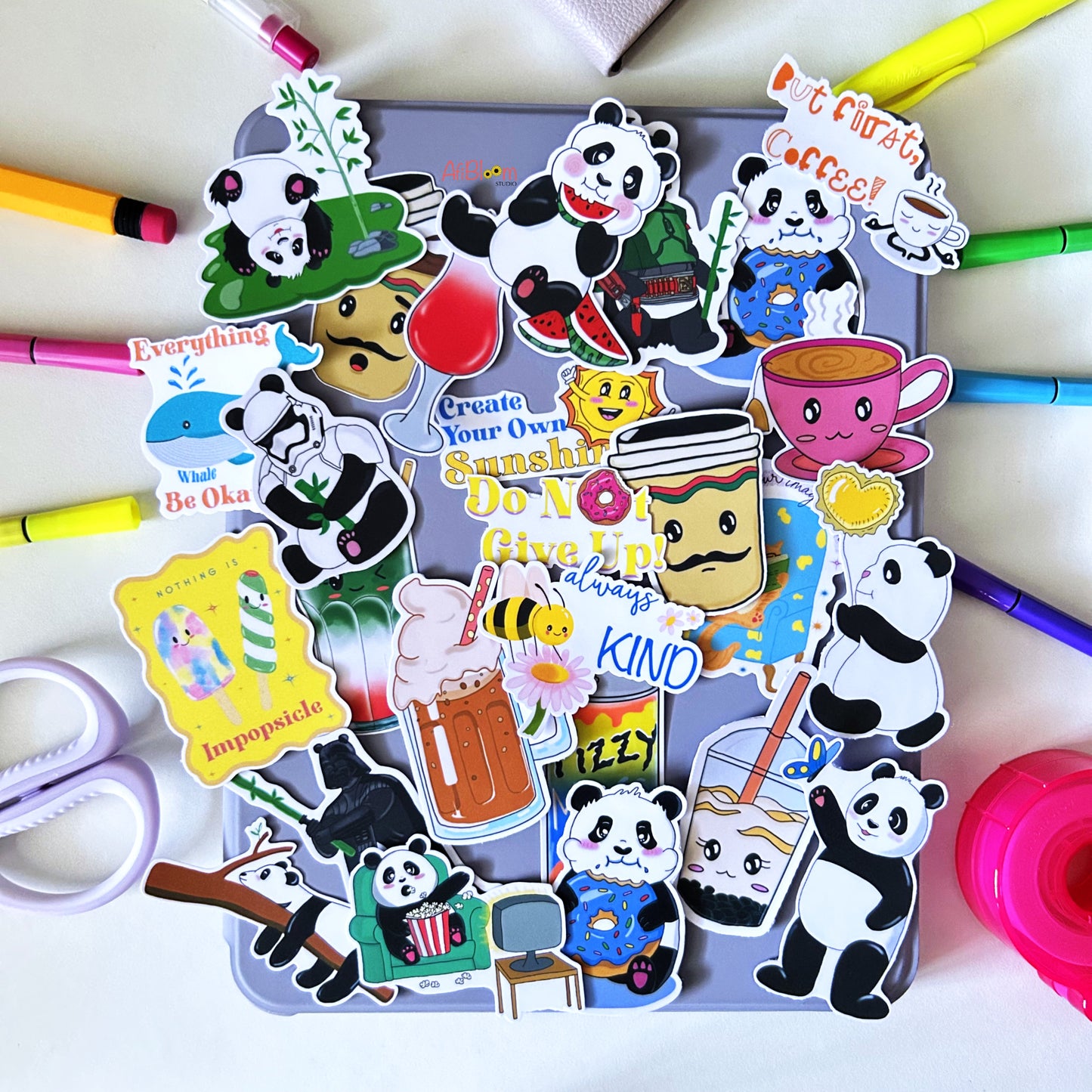 Penny Panda Stickers | Giggle Grove