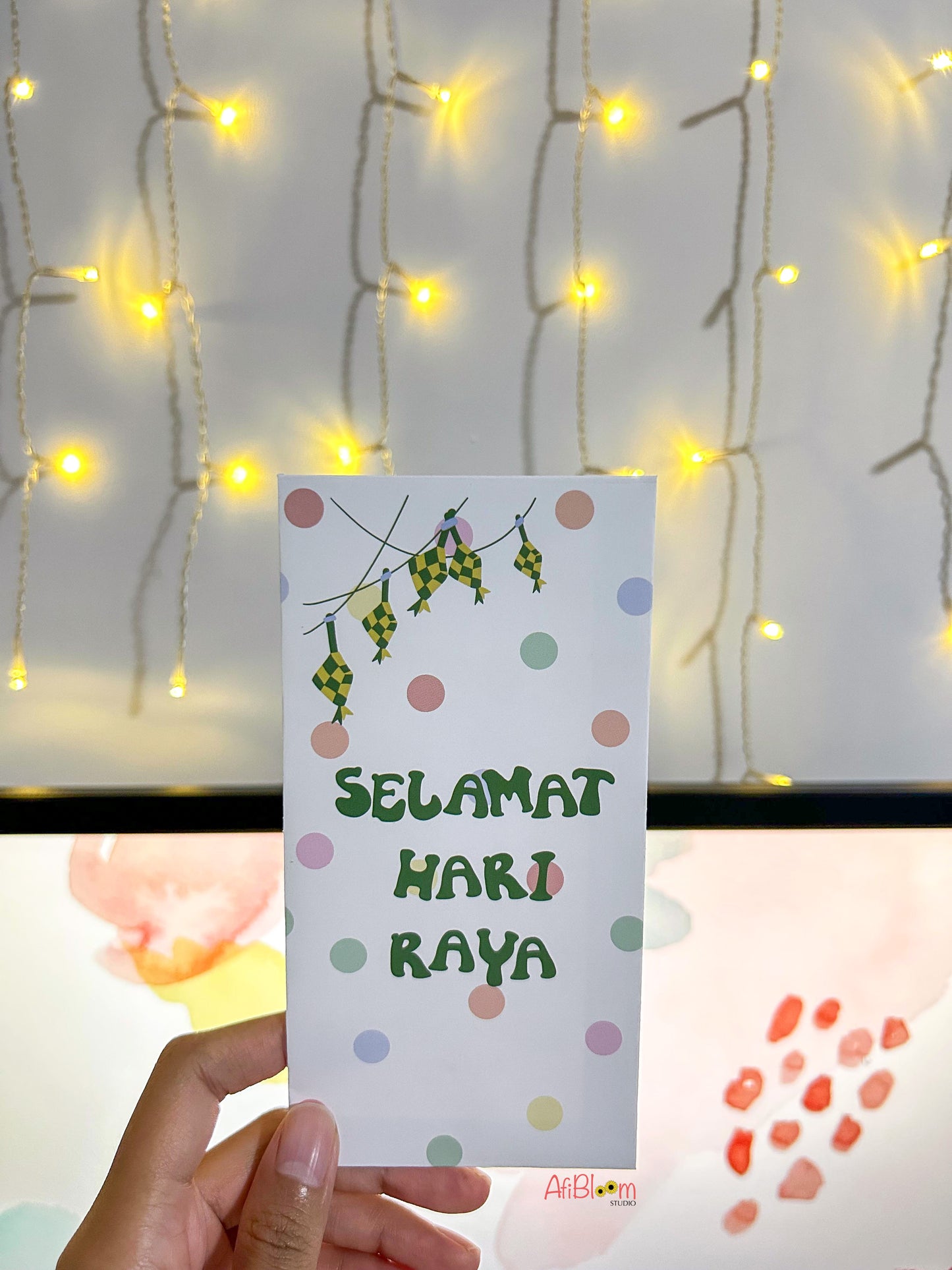 Eid Money Envelope (Polka Dots) | Giggle Grove