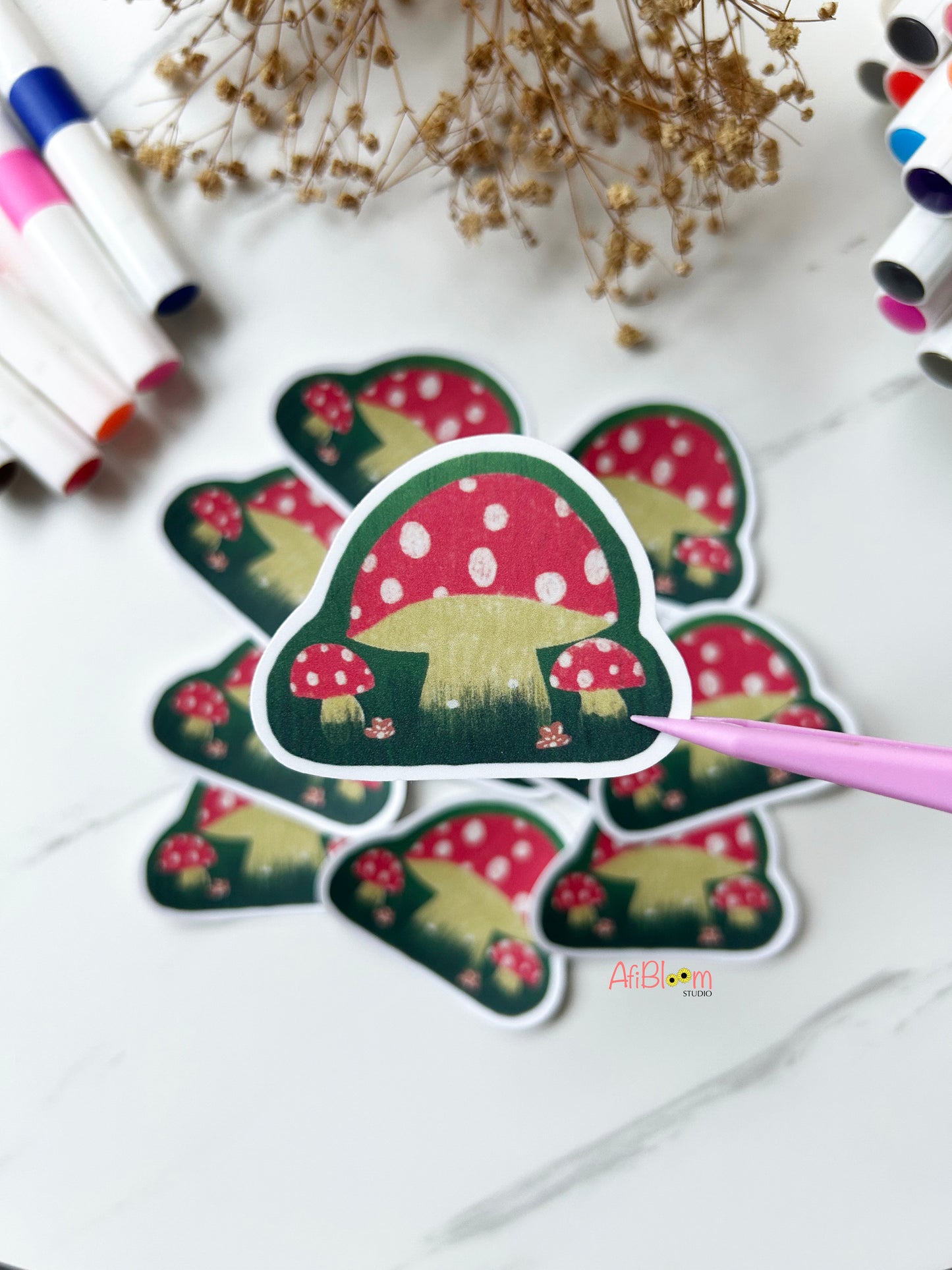 Campfire Stories Stickers | Whimsical Woodland
