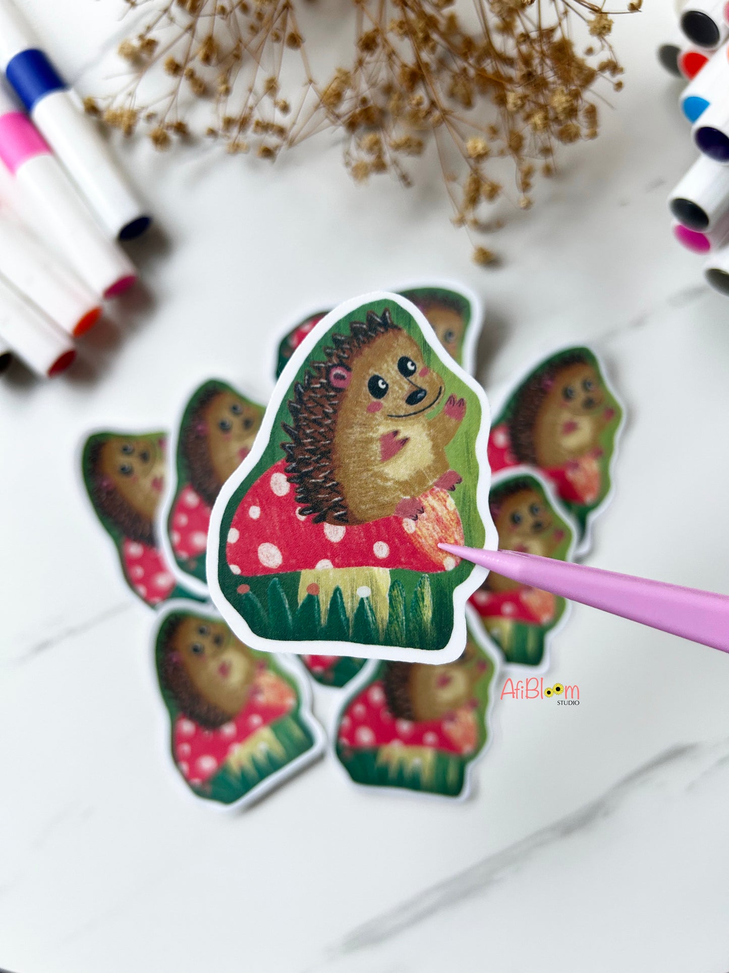 Campfire Stories Stickers | Whimsical Woodland
