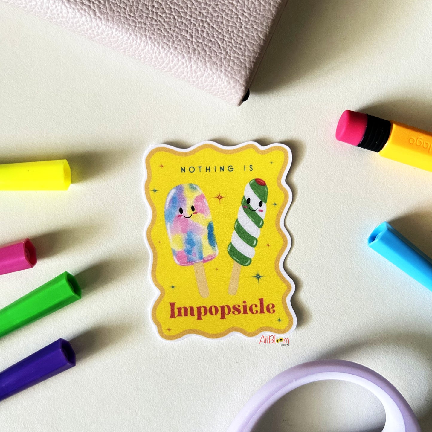 Tiny Inspiring Friends Stickers | Giggle Grove