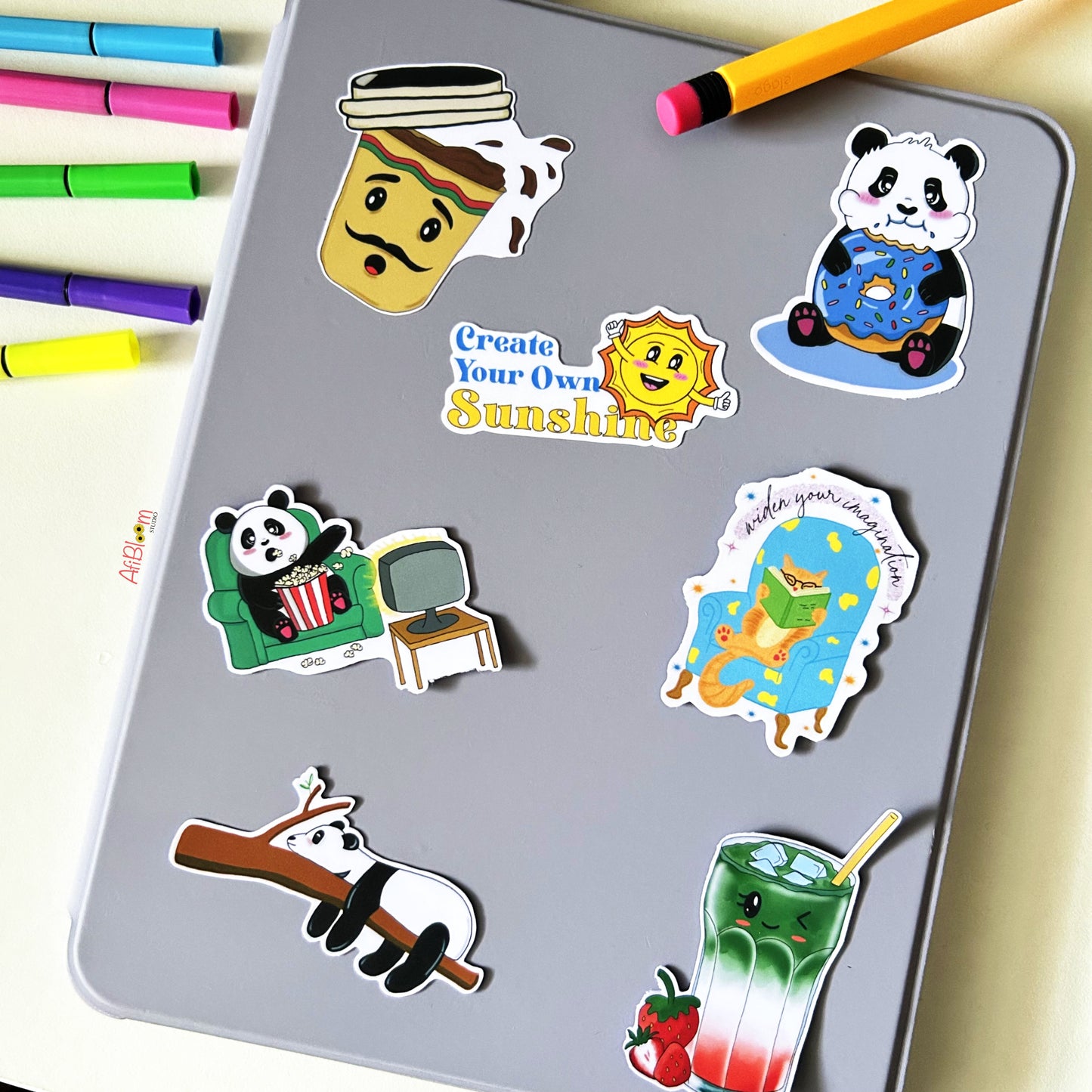 Tiny Inspiring Friends Stickers | Giggle Grove